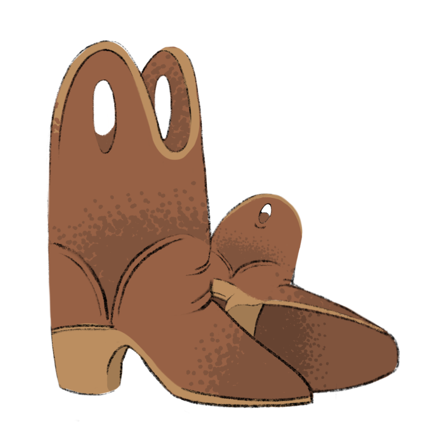 Mycilio’s cowboy boots