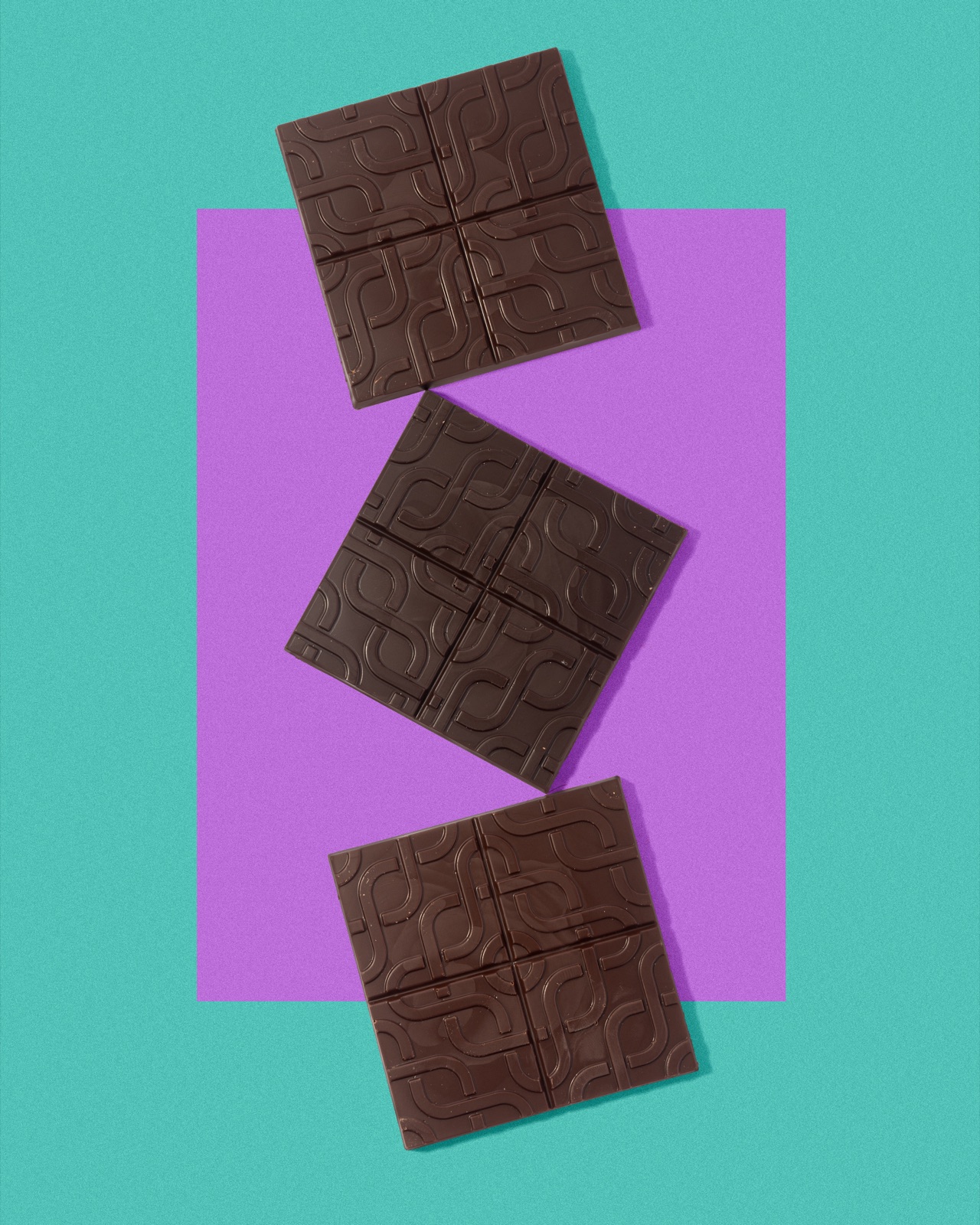 Three OOMHz packages on a two-tone background